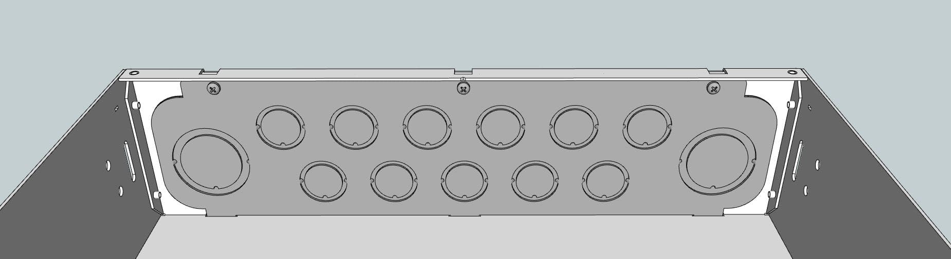 Knockout Plate